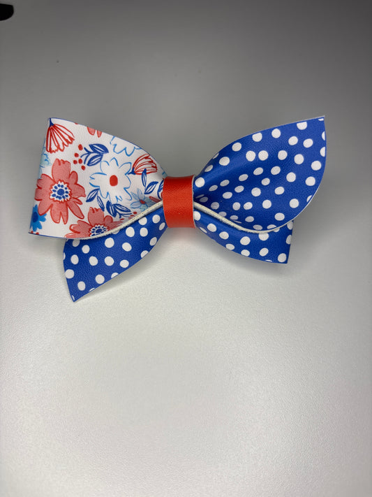 Floral Dark Pinwheel