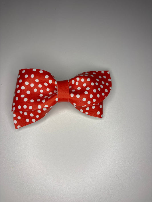 Red Polka Dots Pinwheel