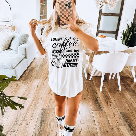 I like my coffee like my attitude