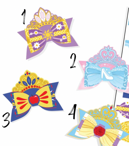 Princess Leather Bows
